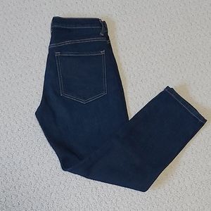 Banana Republic Mid-Rise Straight Ankle Jean–Sz 25